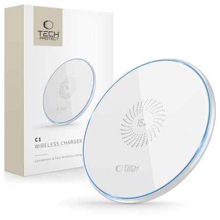 Tech-Protect 15W QI15W-C1 inductive charger - white