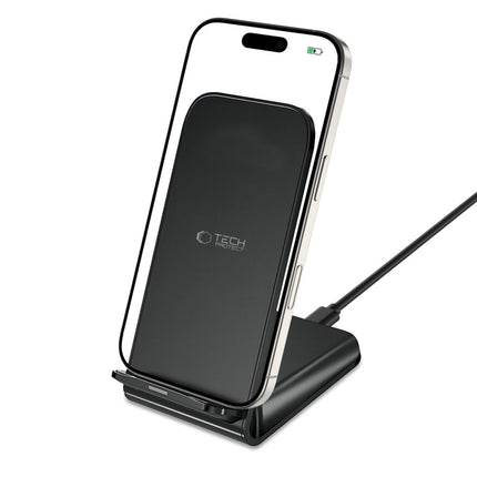 Tech-Protect Inductive smartphone charger in the form of a 15W stand - black – image 7