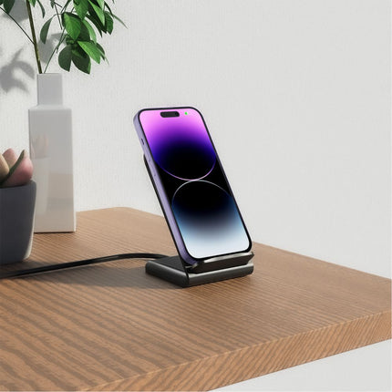 Tech-Protect Inductive smartphone charger in the form of a 15W stand - black – image 3