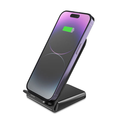 Tech-Protect Inductive smartphone charger in the form of a 15W stand - black – image 4
