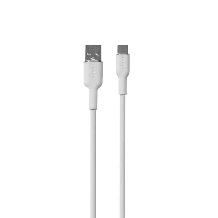 PURO USB-A - USB-C cable 1.5m - white