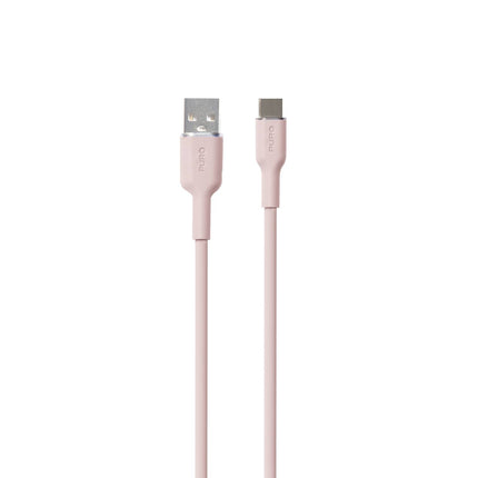 PURO USB-A - USB-C cable 1.5m - pink