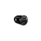 PURO 2 x USB-C 30W PD car charger - black