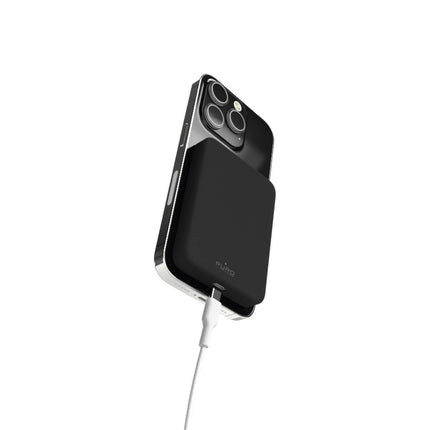 PURO Powerbank 4200mAh USB-C MagSafe Mini Power Mag - black – image 2