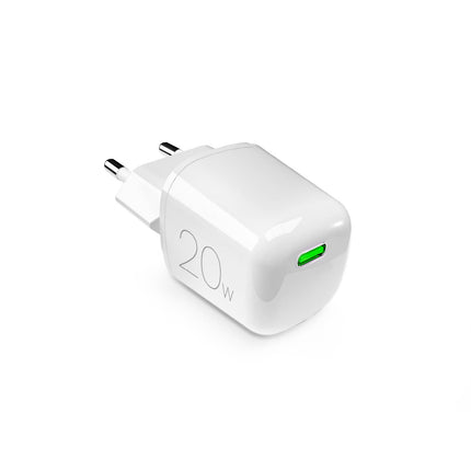 PURO USB-C GaN 20W wall charger - white