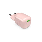 PURO USB-C GaN 20W wall charger - pink