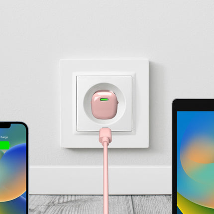 PURO USB-C GaN 20W wall charger - pink – image 2