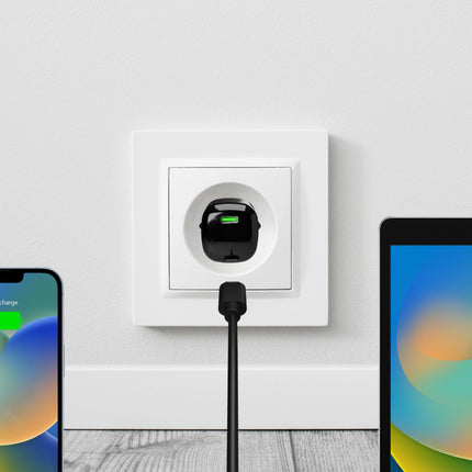 DUDAO GaN 25W USB-A wall charger - black – image 10