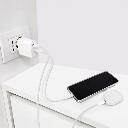 WOZINSKY 100-240V PD USB-C 20W wall charger, white – image 12