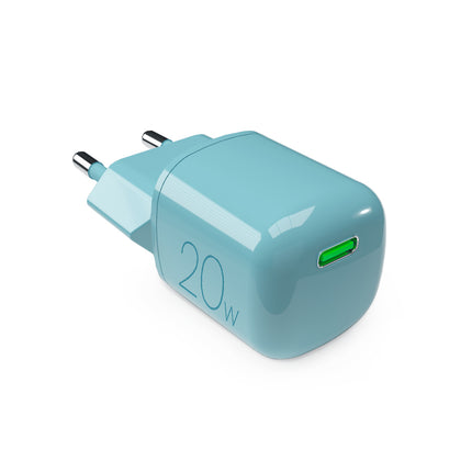 PURO USB-C GaN 20W wall charger - green