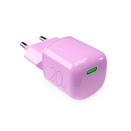 PURO USB-C GaN 20W wall charger - pink – image 3