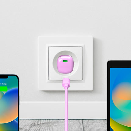 PURO USB-C GaN 20W wall charger - pink – image 5