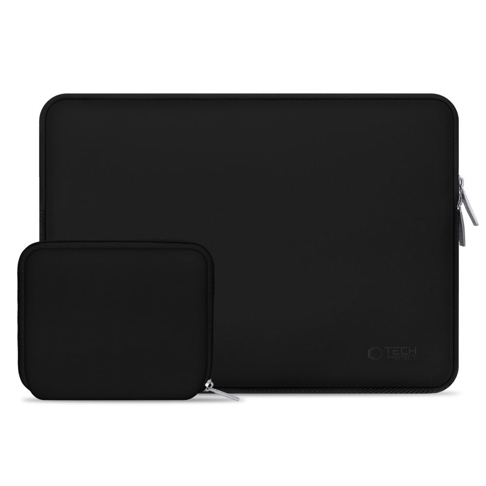 Tech-Protect Bag case for 15-16'' laptop + accessory case - black