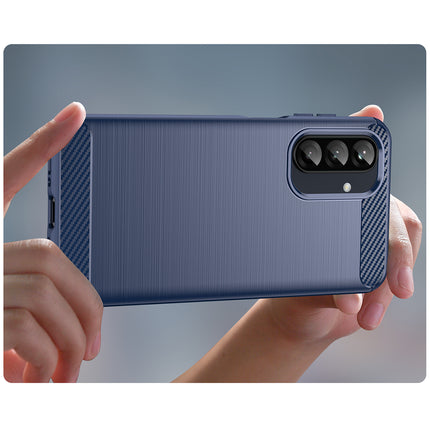 HURTEL Silicone case for Samsung Galaxy A26 Carbon Case - blue – image 5