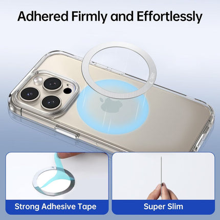 Tech-Protect MagSafe magnetic ring for smartphone cases - silver – image 8