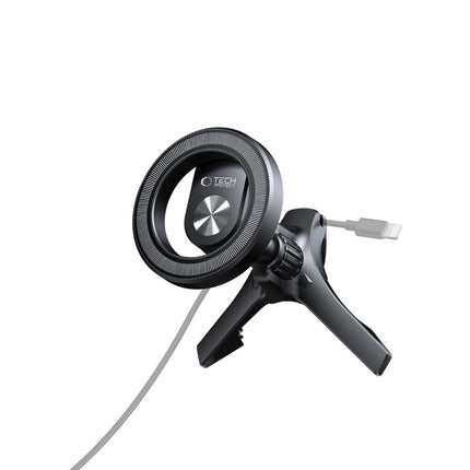 Tech-Protect Car air vent holder for smartphone with MagSafe N53 rings - black – image 4