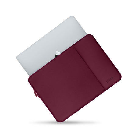 Tech-Protect 13'' laptop case cover Neoprene - burgundy – image 3