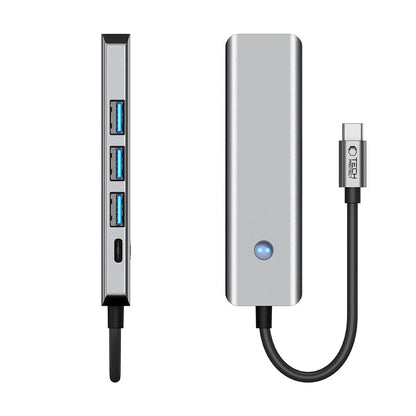 Tech-Protect 5in1 HUB Adapter USB-C PD USB-A HDMI 4K 60Hz 100W - gray – image 6