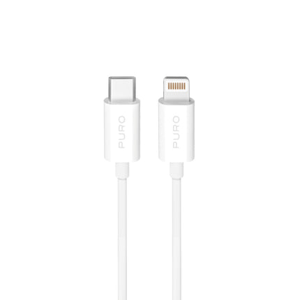 PURO USB-A - iPhone Lightning TPE 12W 3m cable - white – image 5