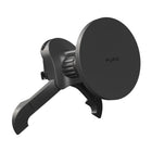 PURO Adjustable MagSafe magnetic car holder for a smartphone on the grille - black