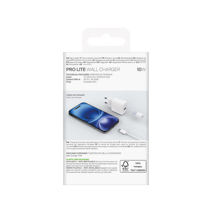 PURO USB-A PROLITE 10W wall charger - white – image 3