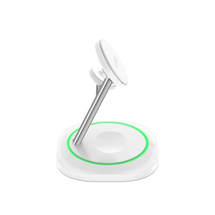 Tech-Protect 3in1 inductive charger for smartphone, smartwatch, Magnetic MagSafe headphones - white – image 5
