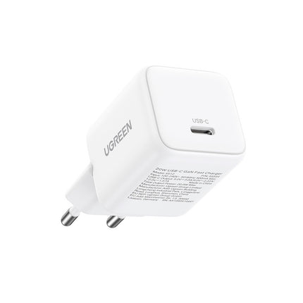 UGREEN X512 GaN USB-C 20W wall charger - white – image 4
