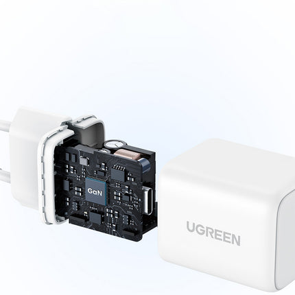UGREEN X512 GaN USB-C 20W wall charger - white – image 6