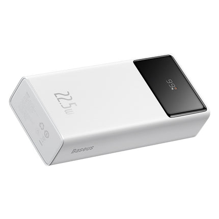 BASEUS Powerbank 30000mAh 22.5W with USB-A - USB-C 3A cable 30cm - white – image 3