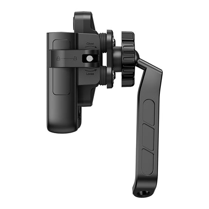 BASEUS Motorcycle phone holder with shock absorption for the mirror - black – image 4