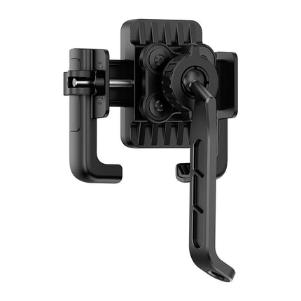 BASEUS Motorcycle phone holder with shock absorption for the mirror - black – image 6
