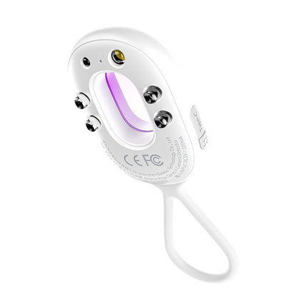 BASEUS Hidden camera detector with mini flashlight alarm with USB-A - USB-C cable - white – image 2