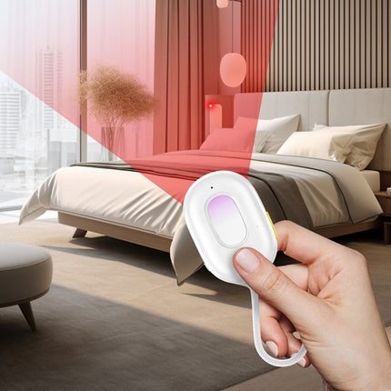 BASEUS Hidden camera detector with mini flashlight alarm with USB-A - USB-C cable - white – image 8