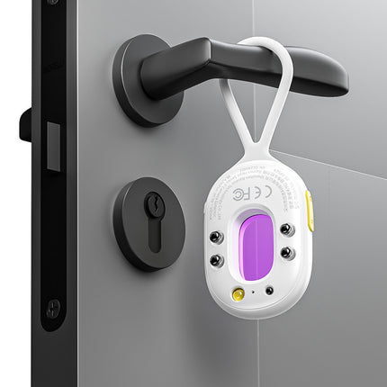 BASEUS Hidden camera detector with mini flashlight alarm with USB-A - USB-C cable - white – image 9