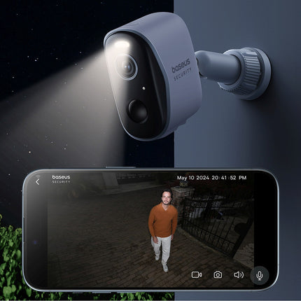 BASEUS Security N1 outdoor camera for 2K surveillance - white – image 9