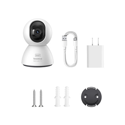 BASEUS Security P1 indoor camera for microSD Wi-Fi 3K monitoring - white – image 6