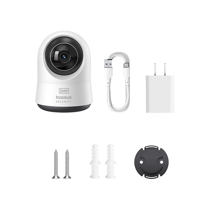 BASEUS Security P1 Pro indoor camera for microSD Wi-Fi 3K AI monitoring - white – image 6