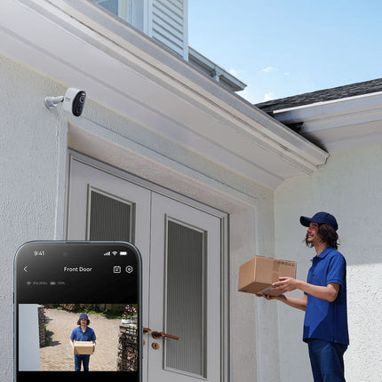 BASEUS Outdoor surveillance kit 2 cameras 2K 16GB Wi-Fi - white – image 9
