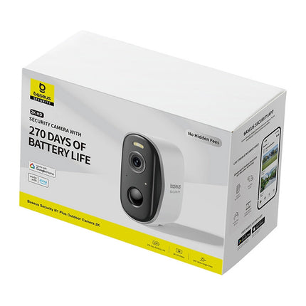 BASEUS Outdoor surveillance camera with 2K Wi-Fi 7800 mAh floodlight – image 4