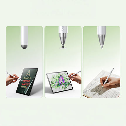 BASEUS Passive stylus 3in1 Smooth Writing III, magnetic version - white – image 11