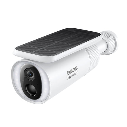 BASEUS Security S1 outdoor solar camera for 2K surveillance 8x 8 GB 400 lm – white