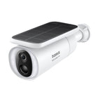 BASEUS Security S1 outdoor solar camera for 2K surveillance 8x 8 GB 400 lm – white