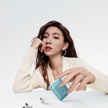JOYROOM Powerbank 10000mAh 22.5W with built-in cables - blue – image 2