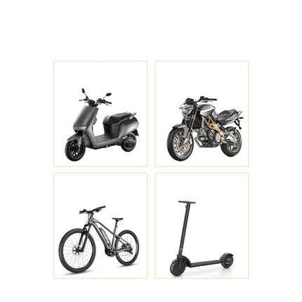 JOYROOM Phone holder for bicycle, motorcycle, scooter 4.7-7'' - black – image 10