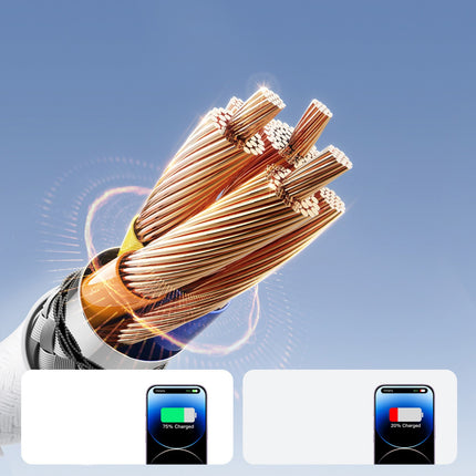 JOYROOM USB-A - iPhone Lightning 3A cable 2m - white – image 3