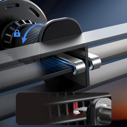 JOYROOM Inductive car charger for a phone on a MagSafe grid - black – image 3