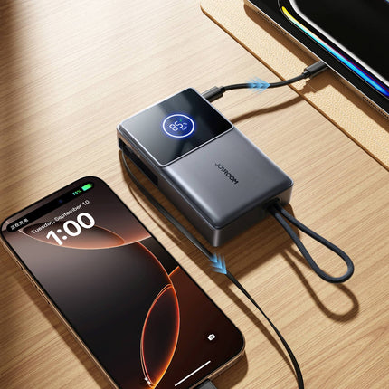 JOYROOM Powerbank 10000mAh 22.5W with retractable USB-C cable - black – image 7
