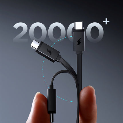 JOYROOM Powerbank 10000mAh 22.5W with retractable USB-C cable - black – image 9