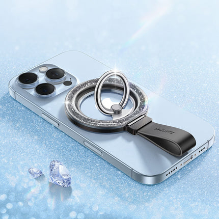 JOYROOM Magnetic ring holder for the phone - black – image 3