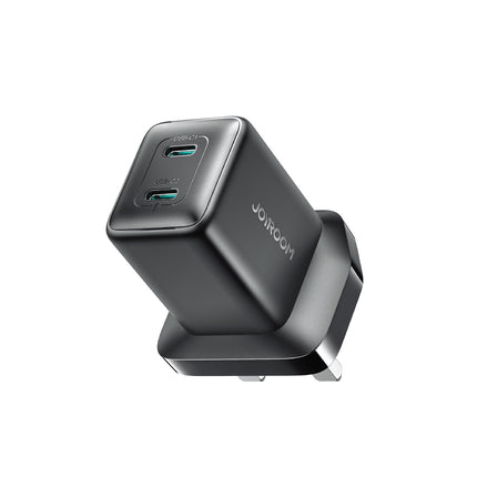JOYROOM Wall charger with UK USB-C plug 45W - black